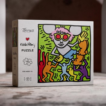 Keith Haring dėlionė 1000 detalių Theory11